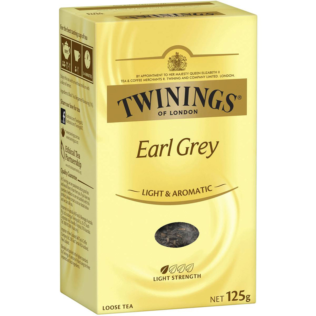 Twinings Earl Grey Loose Leaf Tea 125g | 澳洲代購