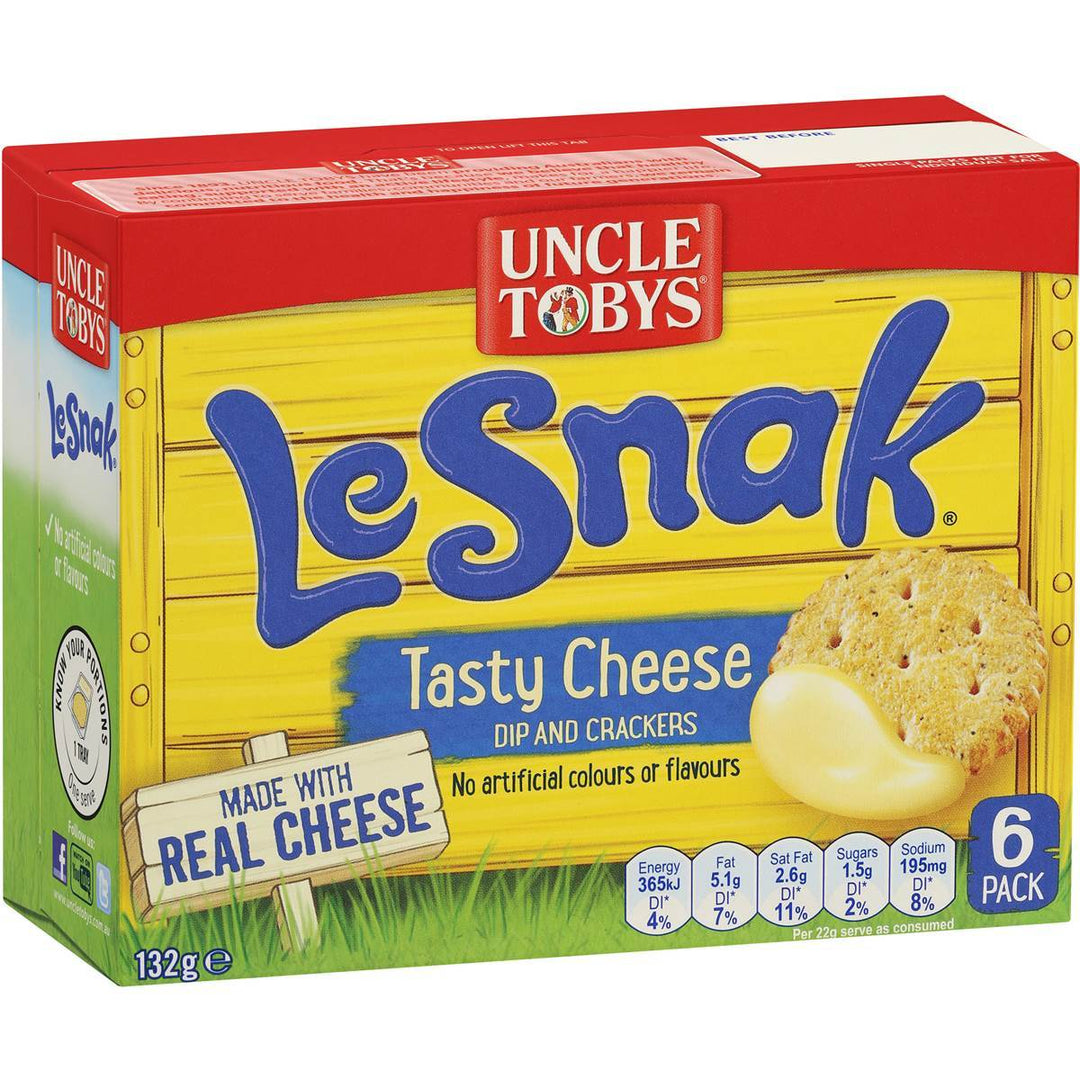 Uncle Tobys: Le Snak芝士餅 - Tasty Cheese | Uncle Tobys
