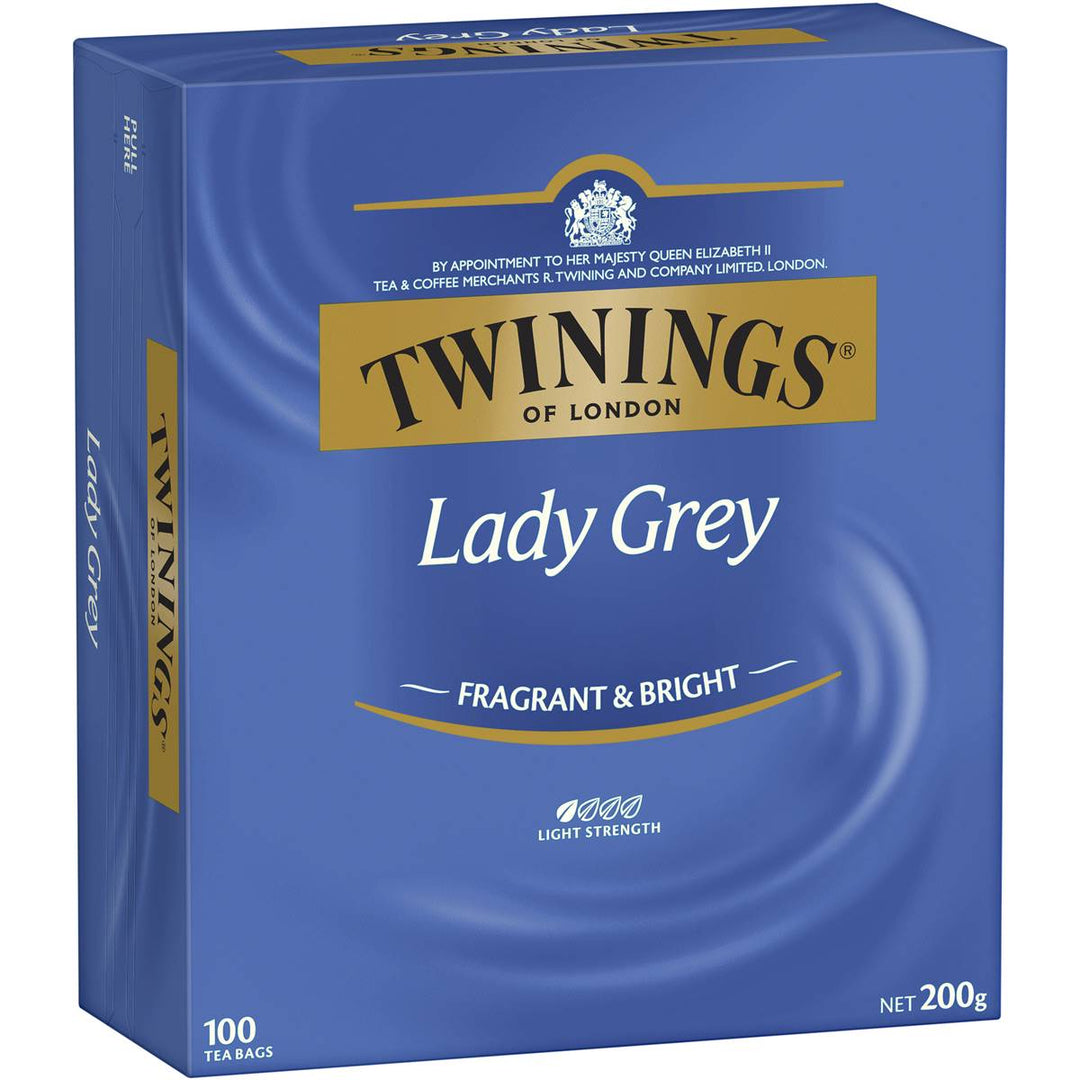 Twinings Lady Grey Tea Bags 100 Pack | 澳洲代購
