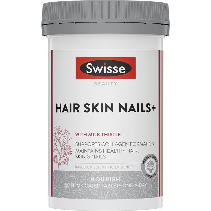Swisse Ultiboost Hair Skin Nails+ 100 Tablets | 澳洲代購 | 空運到港