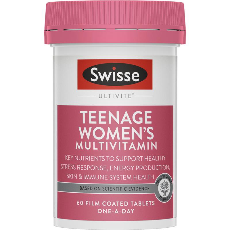 Swisse Teenage Ultivite Womens Multivitamin 60 Tablets | 澳洲代購 | 空運到港