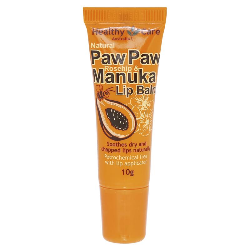 Healthy Care Paw Paw Rosehip & Manuka Lip Balm 10g | 澳洲代購 | 空運到港