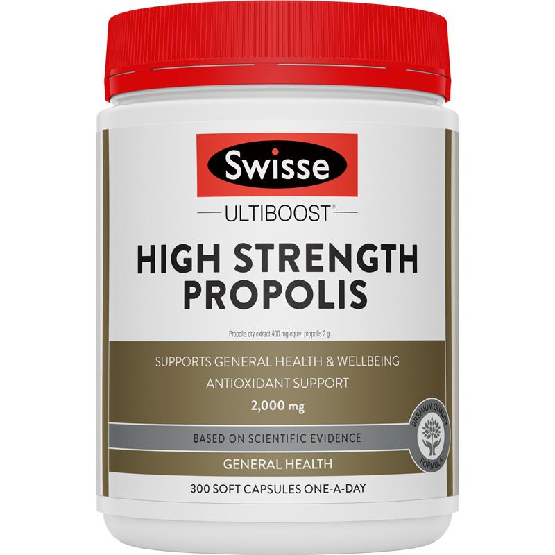 Swisse Ultiboost High Strength Propolis 2000mg 300 Capsules | 澳洲代購 | 空運到港