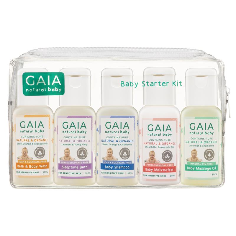 Gaia Natural Baby Starter Kit 5 x 50ml | 澳洲代購 | 空運到港