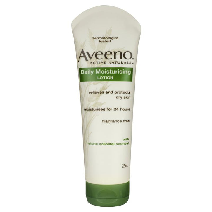 Aveeno Active Naturals Daily Moisturising Fragrance Free Lotion 225mL | 澳洲代購 | 空運到港