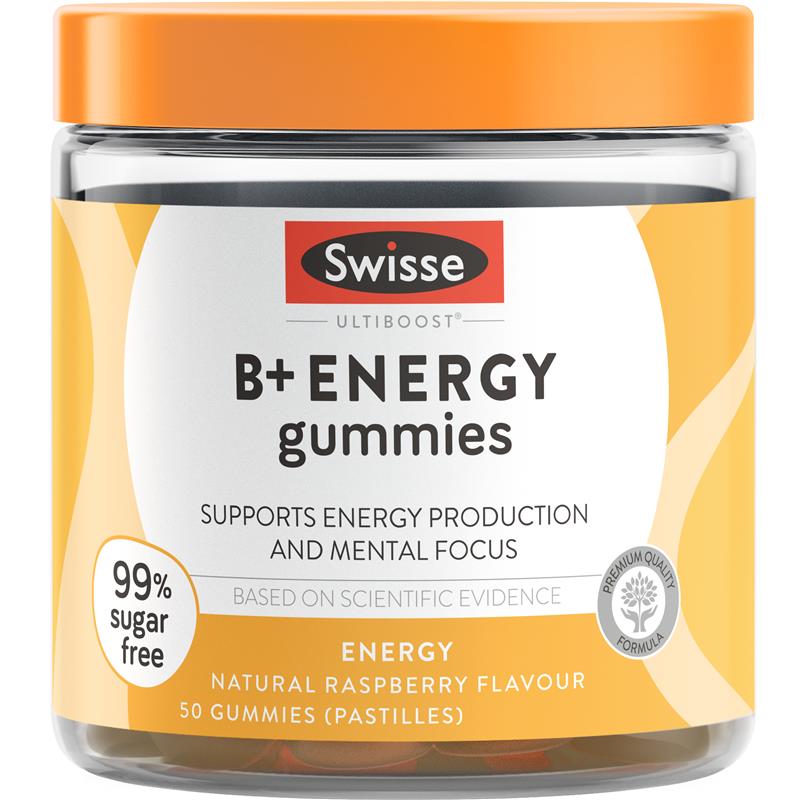 Swisse B+ Energy Gummies 50 Pack | 澳洲代購 | 空運到港