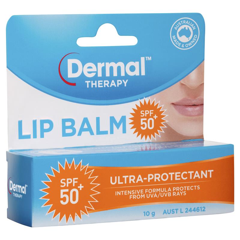Lip Balm SPF 50+ 10g | Dermal Therapy
