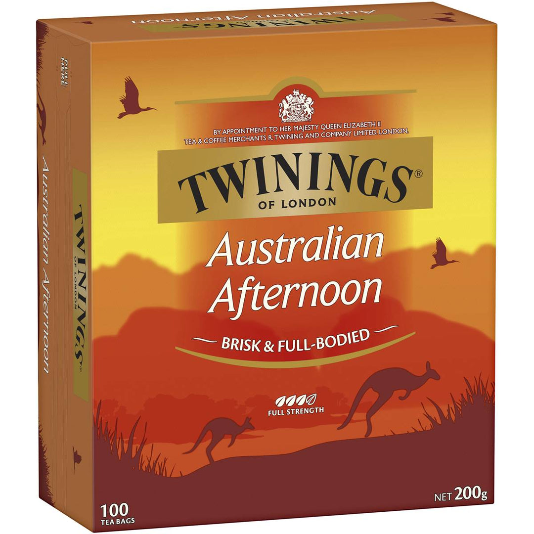 Twinings Australian Afternoon Tea Bags 100 Pack | 澳洲代購