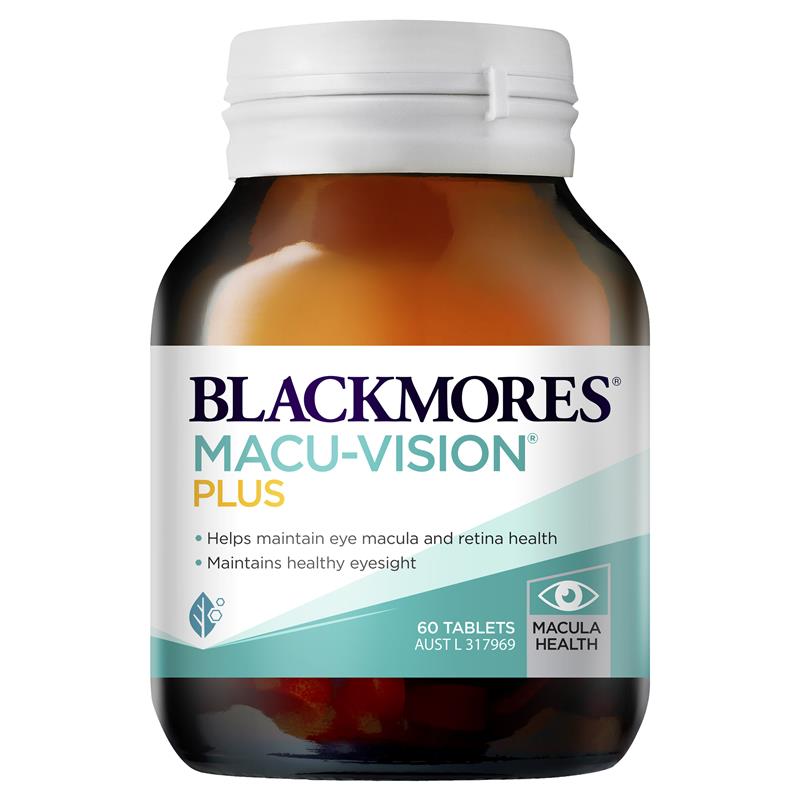 Blackmores Macu Vision Plus 60 Tablets | Blackmores