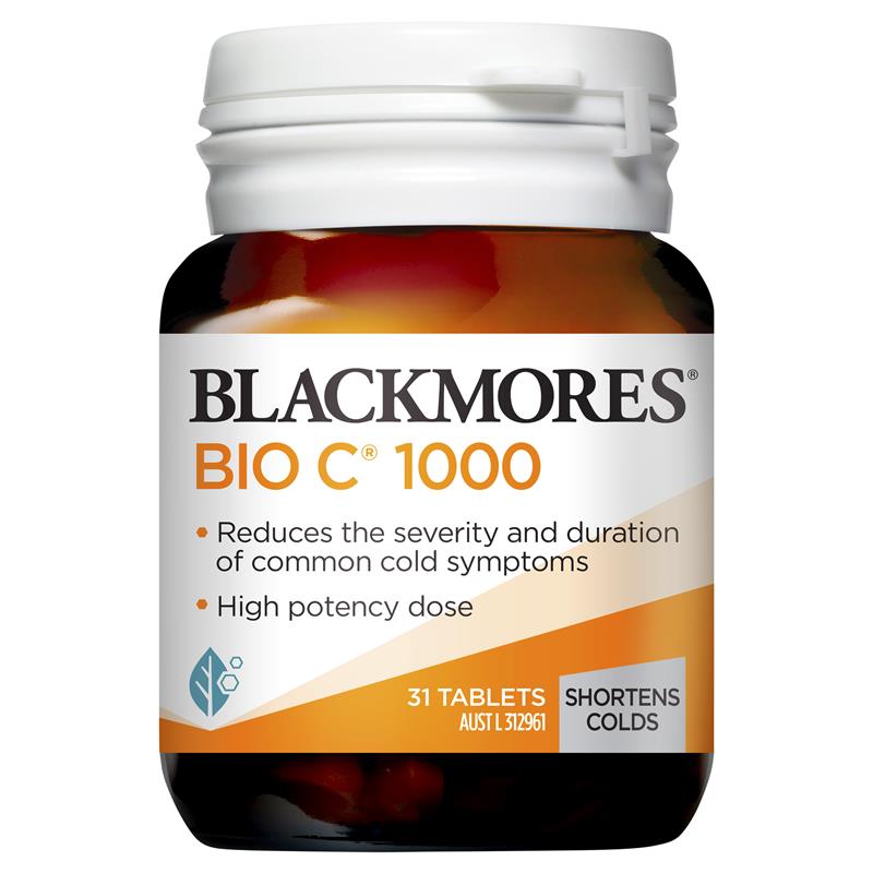 Blackmores Bio C 1000mg 31 Tablets Vitamin C | Blackmores