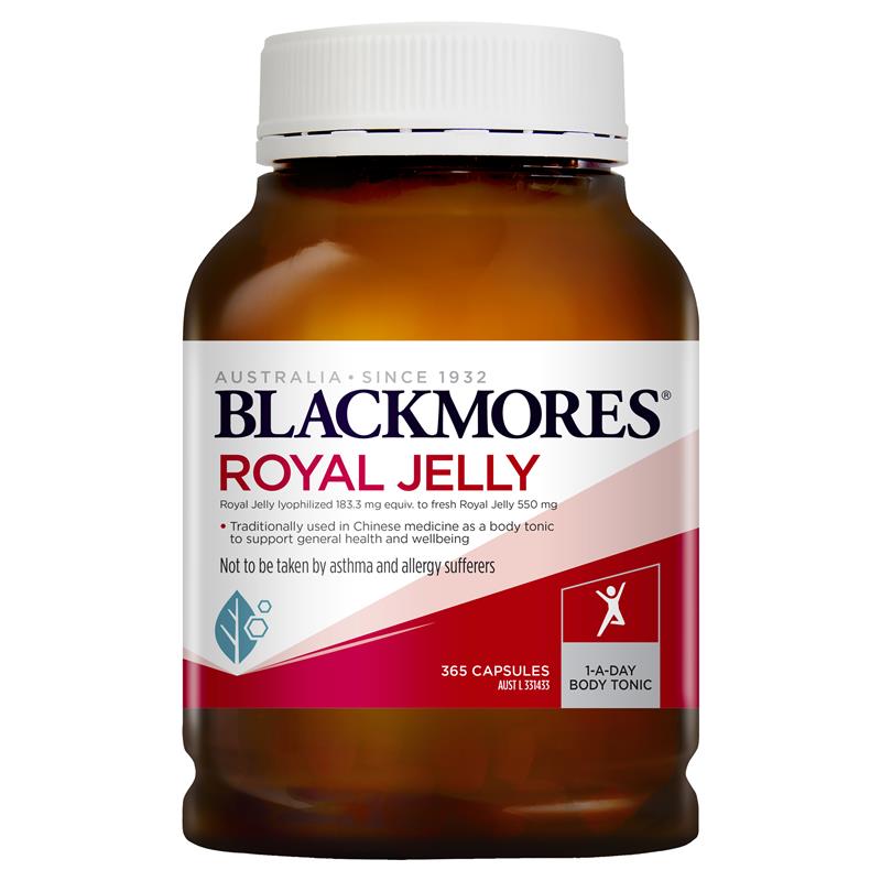 Blackmores Royal Jelly 365 Capsules | Blackmores