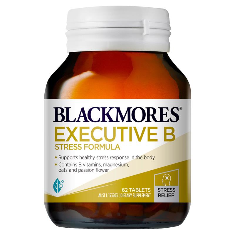 Blackmores Executive B Stress Formula 62 Tablets | Blackmores