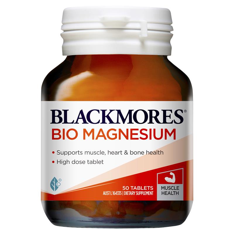 Blackmores Bio Magnesium 50 Tablets | Blackmores