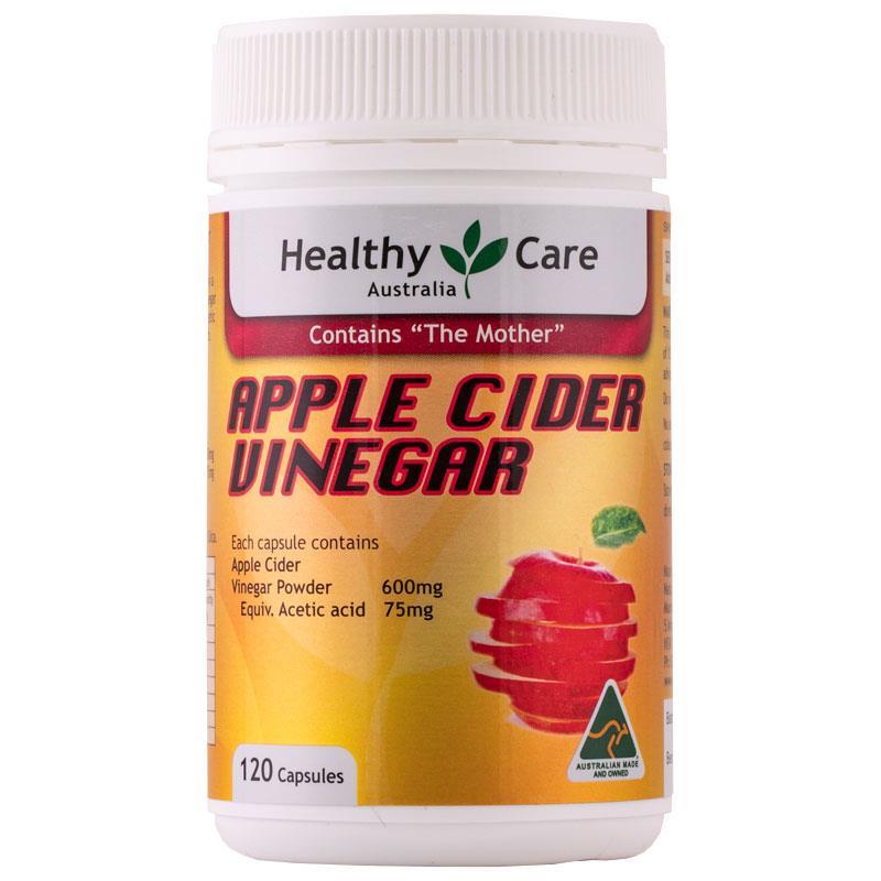 Healthy Care Apple Cider Vinegar 120 Capsules | 澳洲代購 | 空運到港
