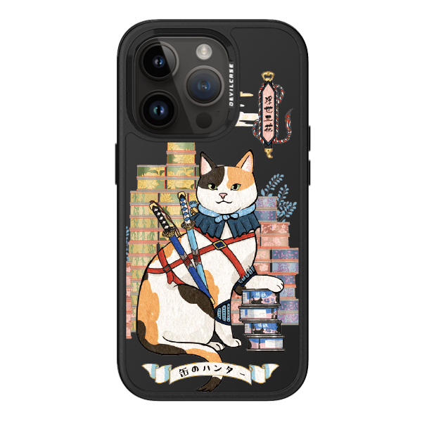 彩繪手機殼 - 浮世貓罐罐獵人 | 惡魔防摔殼 PRO
