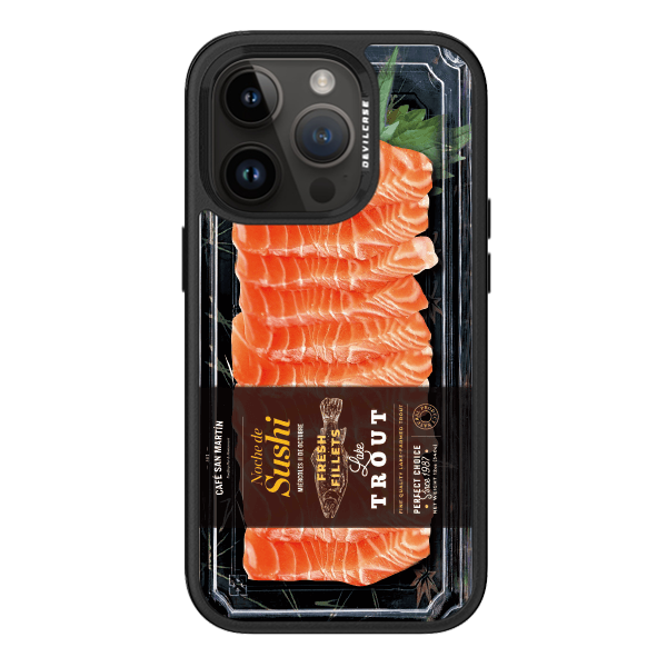 彩繪手機殼 - 鮭魚生魚片 | 惡魔防摔殼 PRO