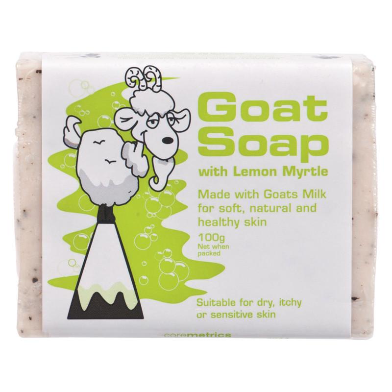 Goat Soap with Lemon Myrtle 100g | Goat Soap