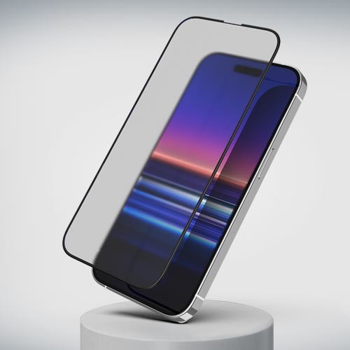【2.5D】滿版電競霧面AES玻璃保護貼 - iPhone 15 系列