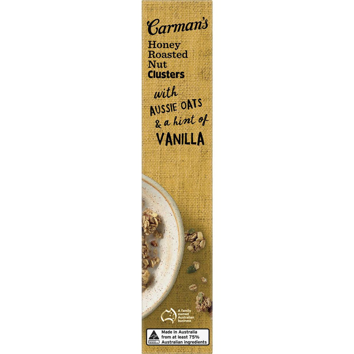 Carman's Crunchy Clusters: Honey Roasted Nut 450g