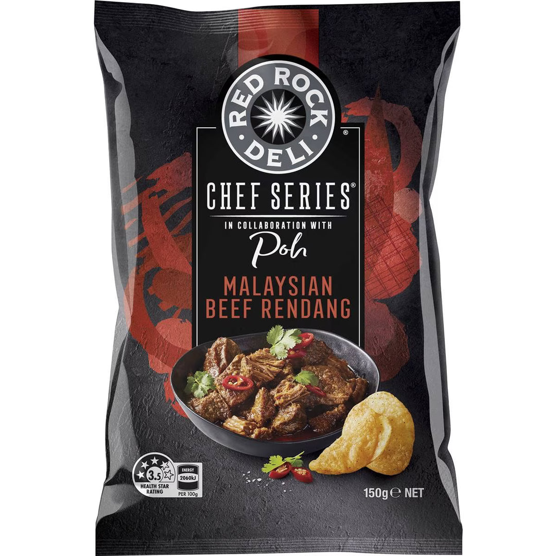 Red Rock Deli Potato Chips - Chef Series: Malaysian Beef Rendang