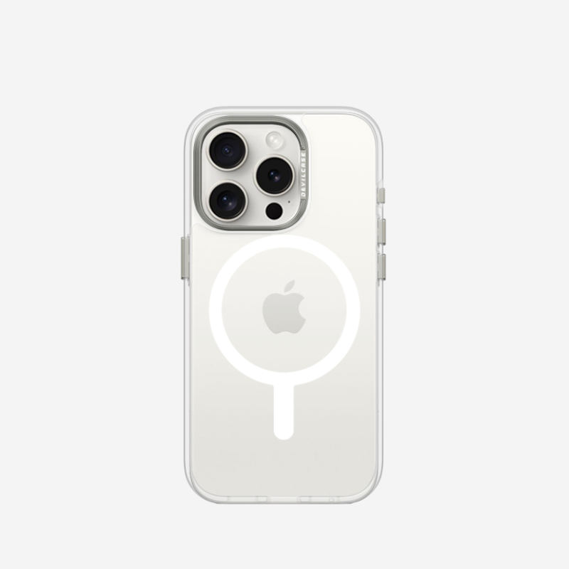 惡魔防摔殼(標準磁吸版): 透明 - iPhone 15 Pro