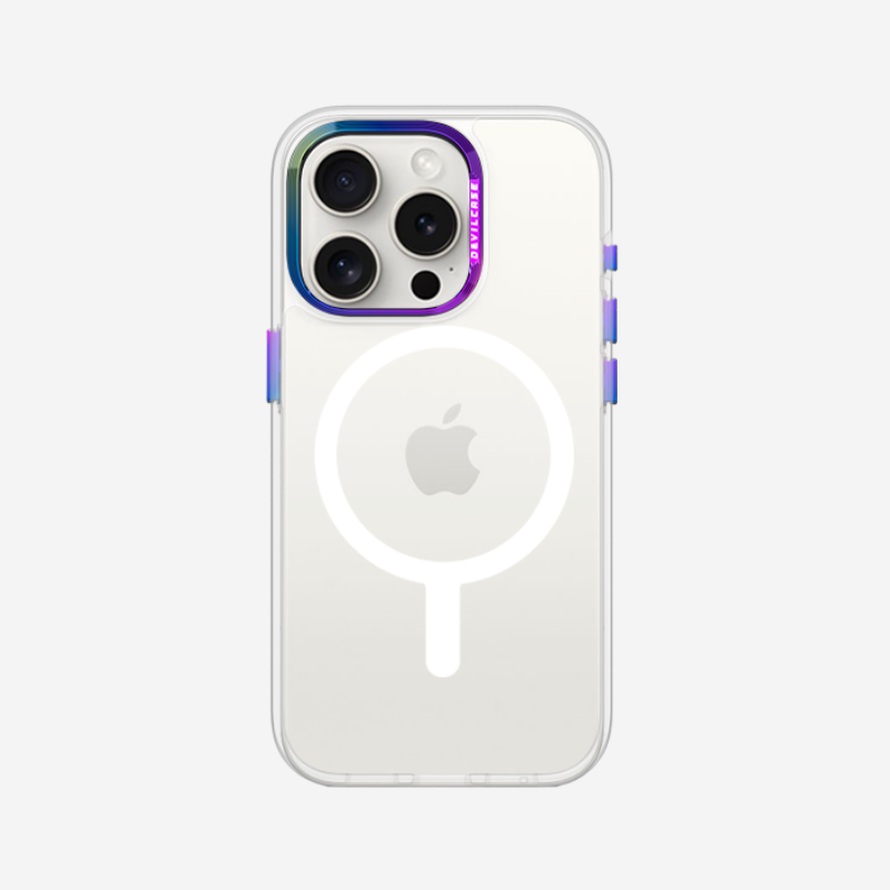 惡魔防摔殼(標準磁吸版): 透明 - iPhone 15 Pro Max