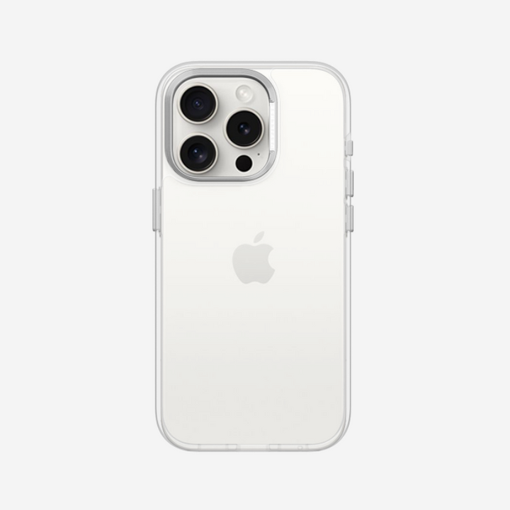惡魔防摔殼(標準版): 透明(霧面背板) - iPhone 15 Pro Max