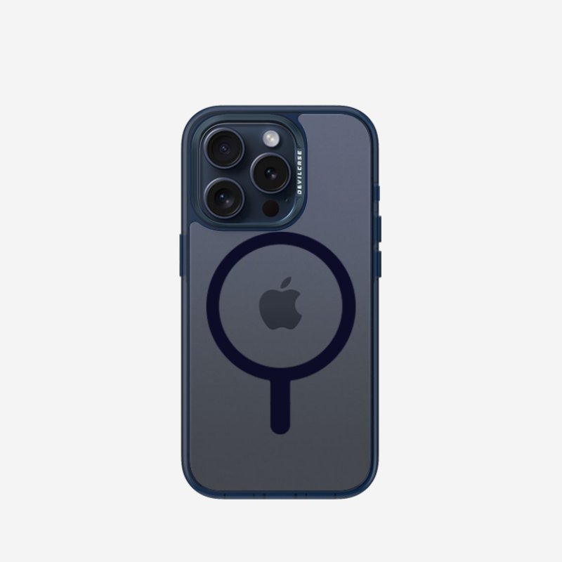 惡魔防摔殼(標準磁吸版): 透海藍 - iPhone 15 Pro