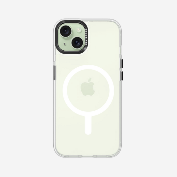 惡魔防摔殼(標準磁吸版): 透明 - iPhone 15 Plus