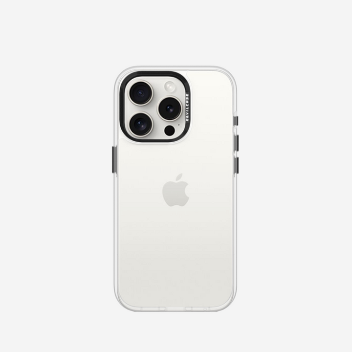 惡魔防摔殼(標準版): 透明 - iPhone 15 Pro