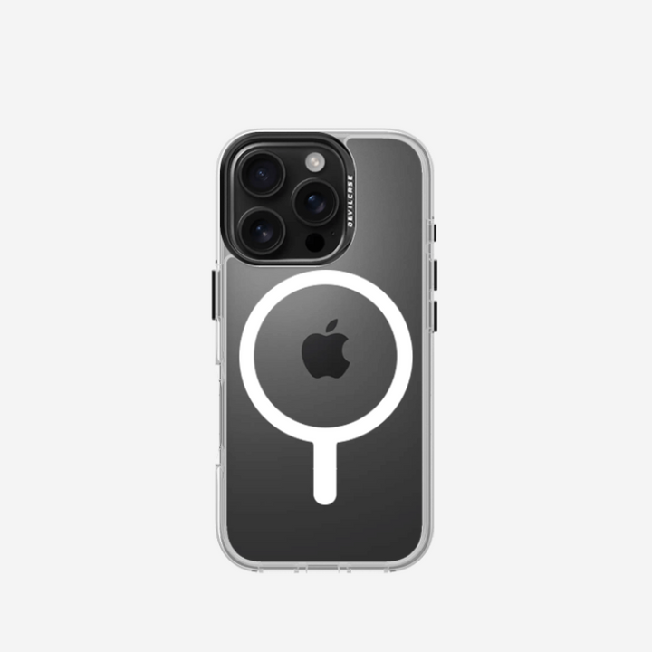 惡魔防摔殼(標準磁吸版2): 透明 - iPhone 16 Pro