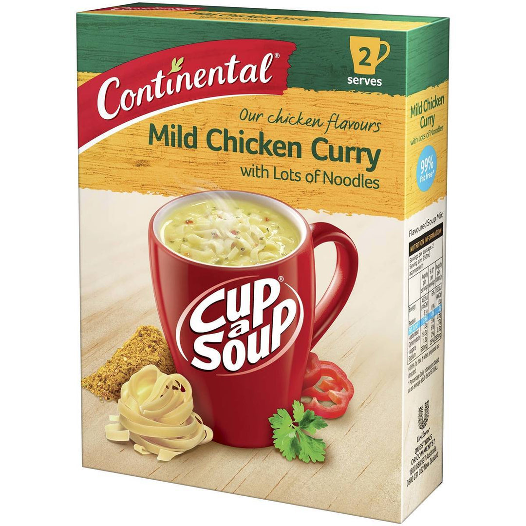 Continental Cup A Soup: Mild Chicken Curry With Lots Of Noodles | Continental