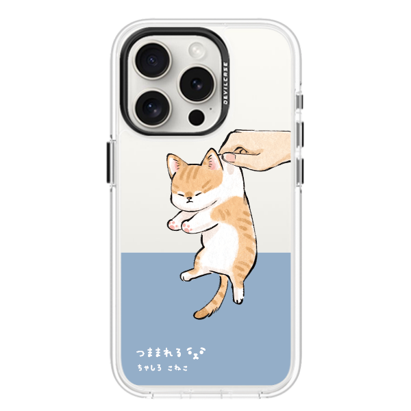彩繪手機殼 - 捏橘白貓寶寶 | 惡魔防摔殼(標準版)
