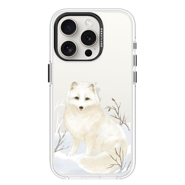 彩繪手機殼 - 雪地北極狐 | 惡魔防摔殼(標準版)