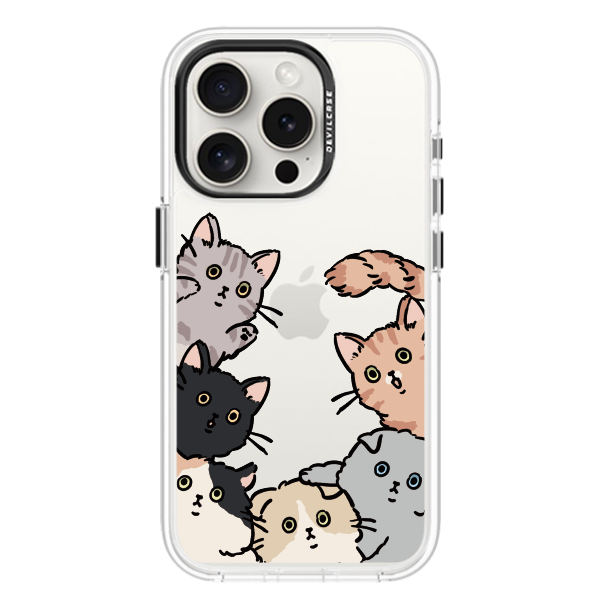 彩繪手機殼 - 一坨貓貓 | 惡魔防摔殼(標準版)