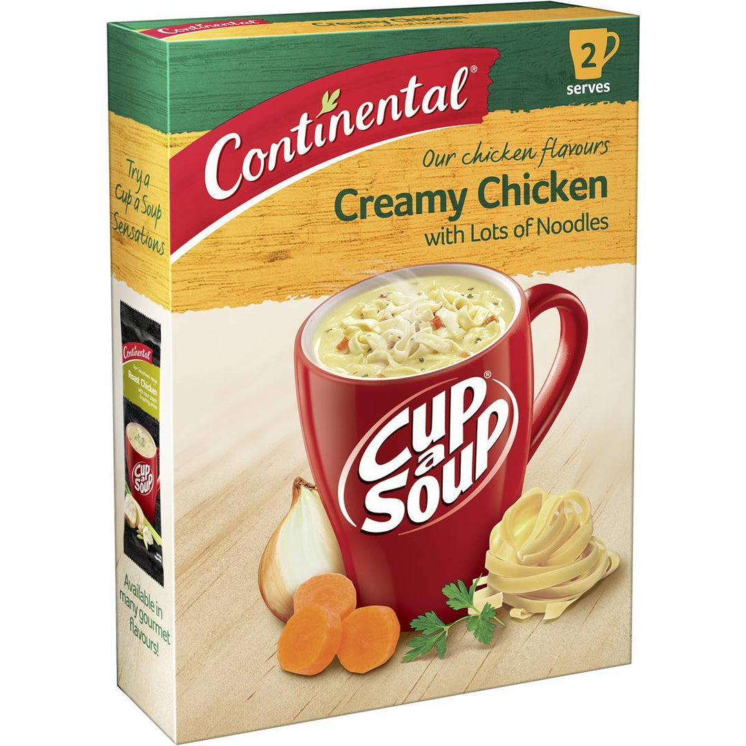 Continental Cup A Soup: Creamy Chicken With Lots Of Noodles | Continental