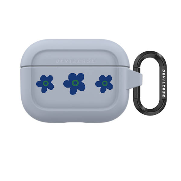 Apple AirPods 保護殼 - 三朵小藍花 | DEVILCASE香港