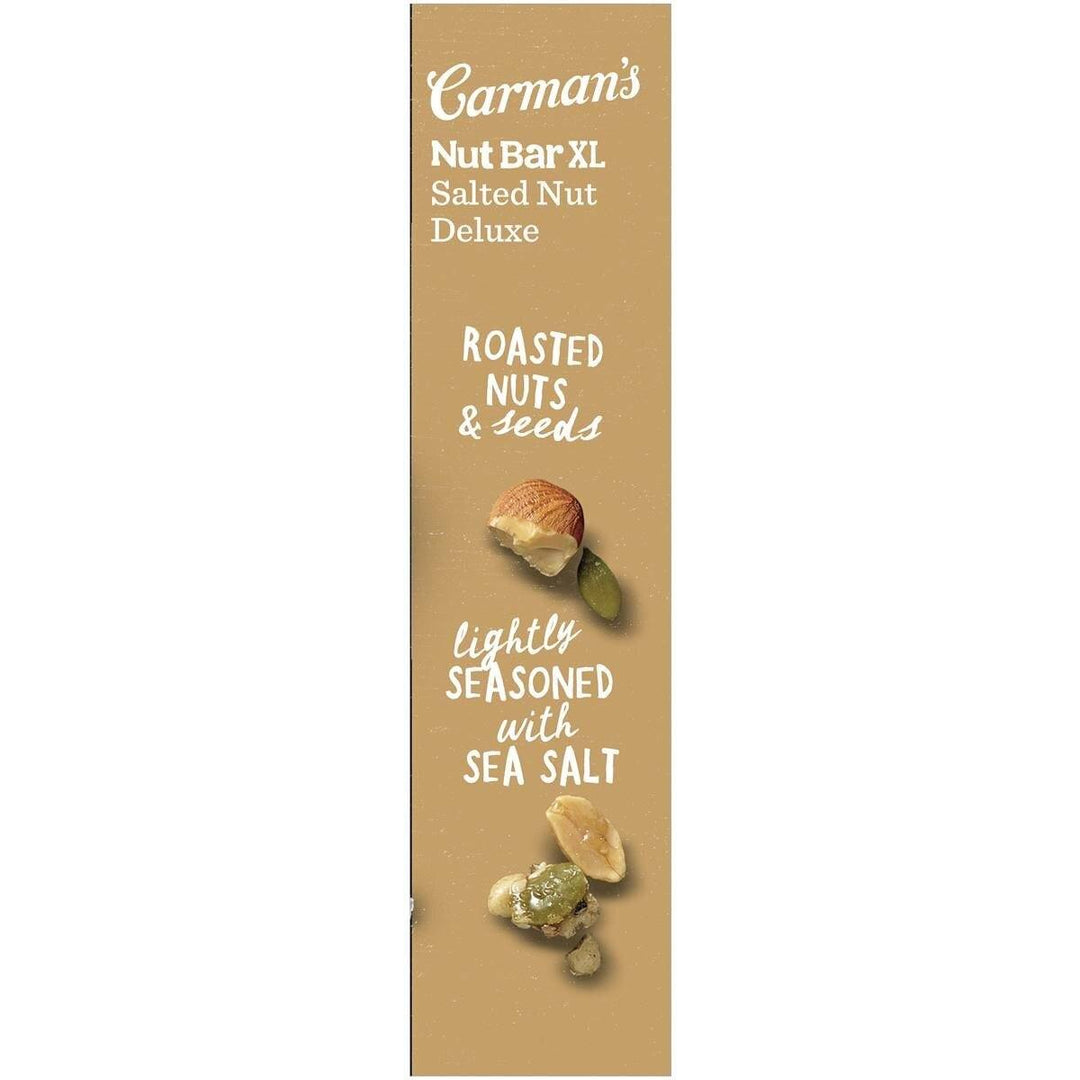 Carman's Nut Bars XL: Salted Nut Deluxe (4 Bars) | Carman's Kitchen