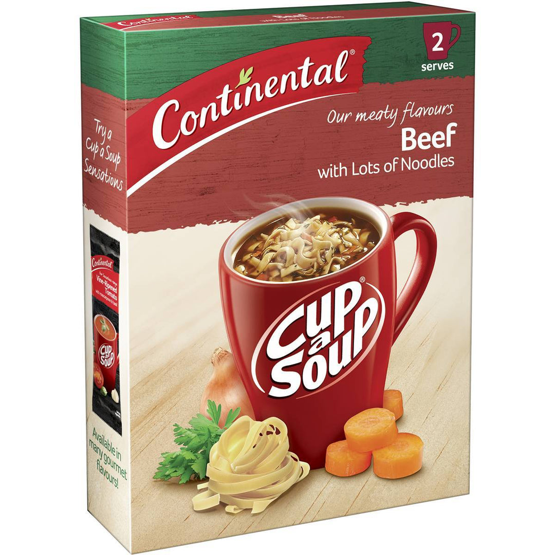 Continental Cup A Soup: Beef With Lots Noodles | Continental