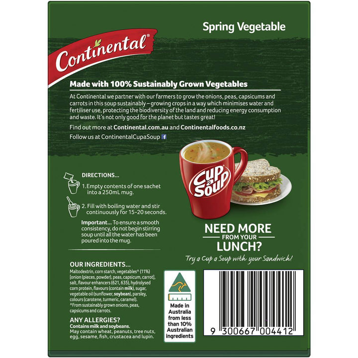 Continental Cup A Soup: Classic Spring Vegetable | Continental