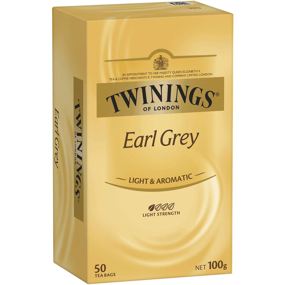 Twinings Earl Grey Tea Bags 50 Pack | 澳洲代購