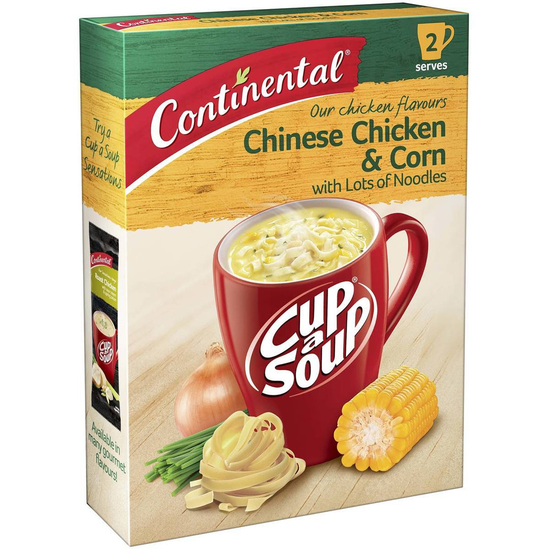 Continental Cup A Soup: Chinese Chicken & Corn With Lots Of Noodles | Continental