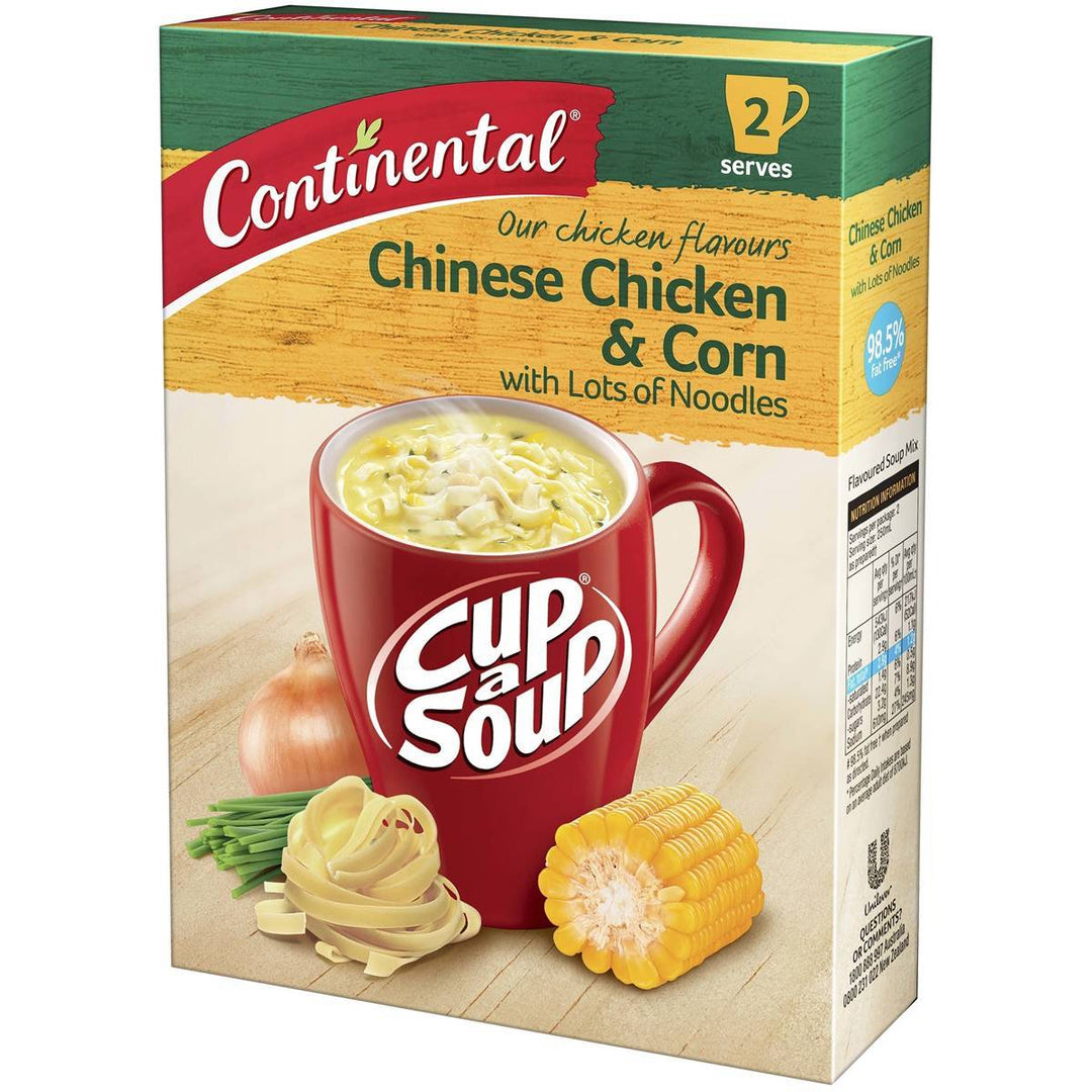 Continental Cup A Soup: Chinese Chicken & Corn With Lots Of Noodles | Continental