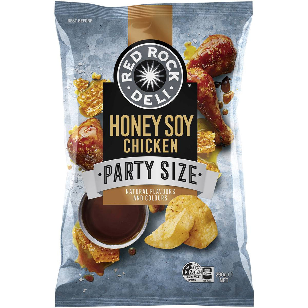Red Rock Deli Potato Chips: Classic - Honey Soy Chicken