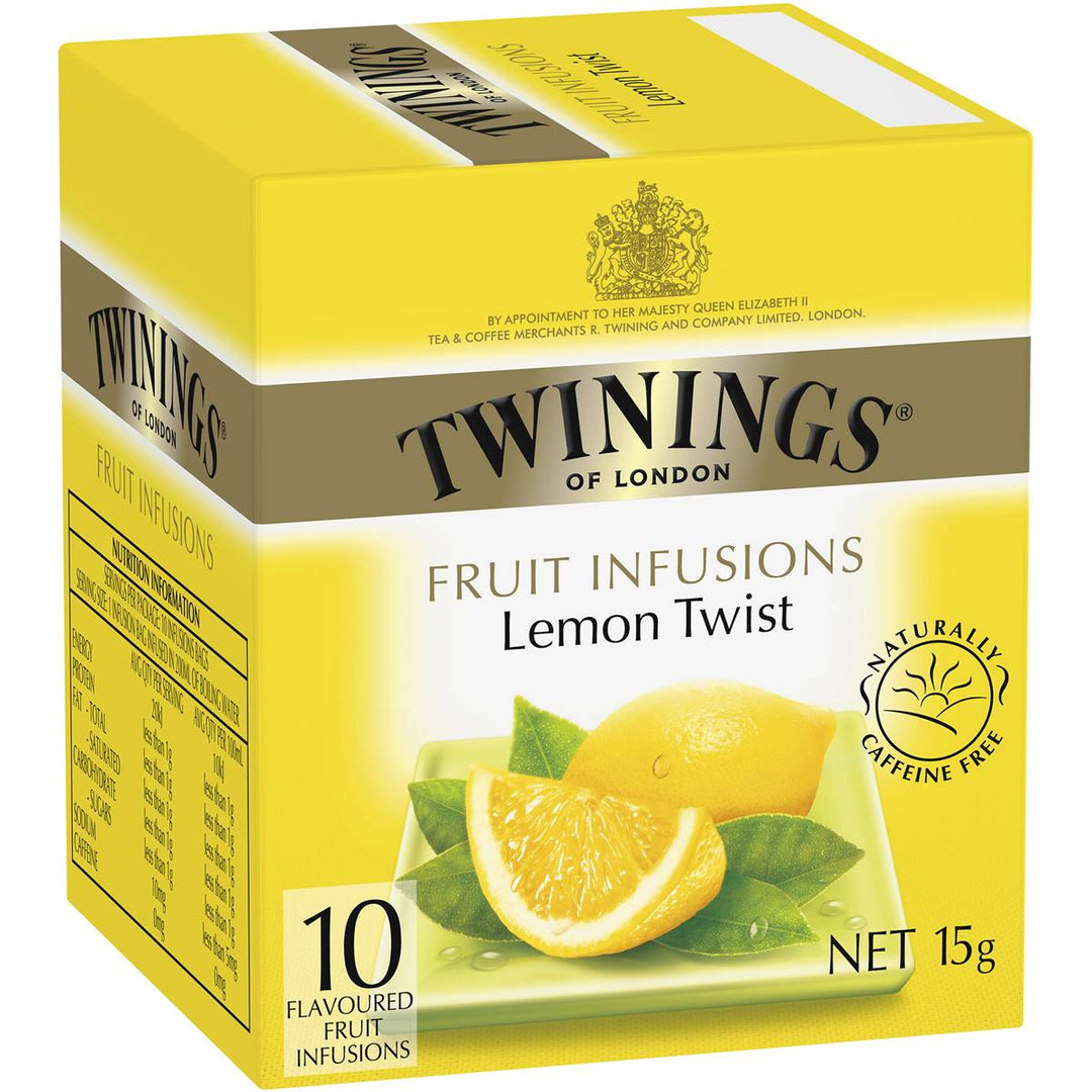 Twinings Lemon Twist Tea Bags 10 Pack | 澳洲代購