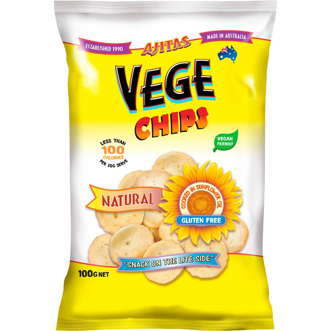 Vege Chips Natural 100g