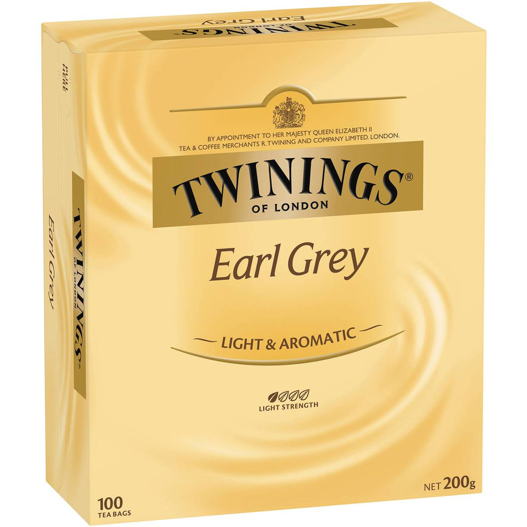 Twinings Earl Grey Tea Bags 100 Pack | 澳洲代購