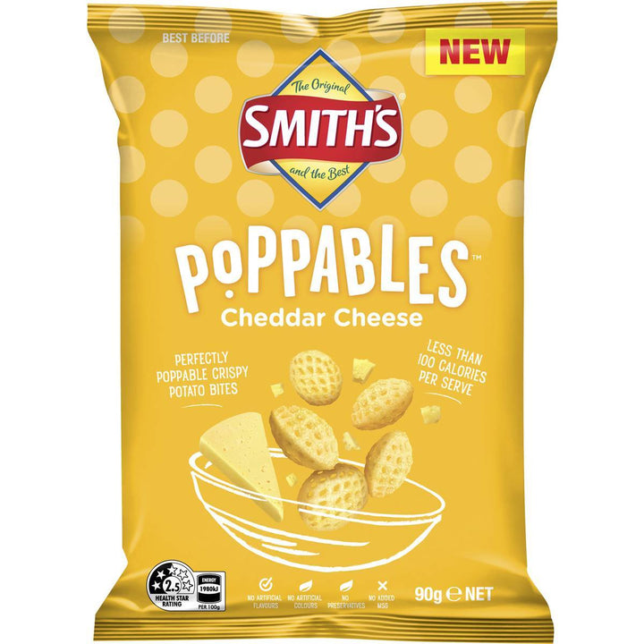 Poppables Cheddar Cheese | Smith's
