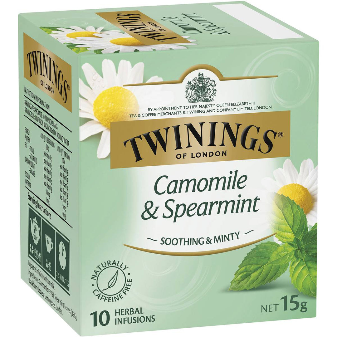 Twinings Camomile & Spearmint Tea Bags 10 Pack | 澳洲代購