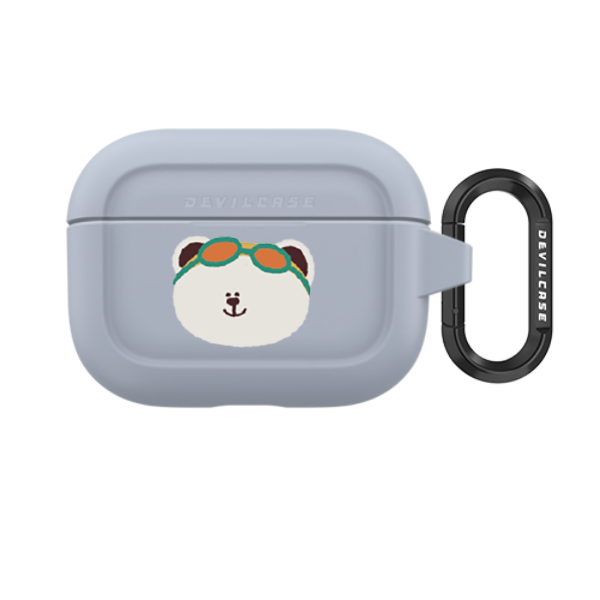 Apple AirPods 保護殼 - 戴太陽眼鏡的白熊 | DEVILCASE香港